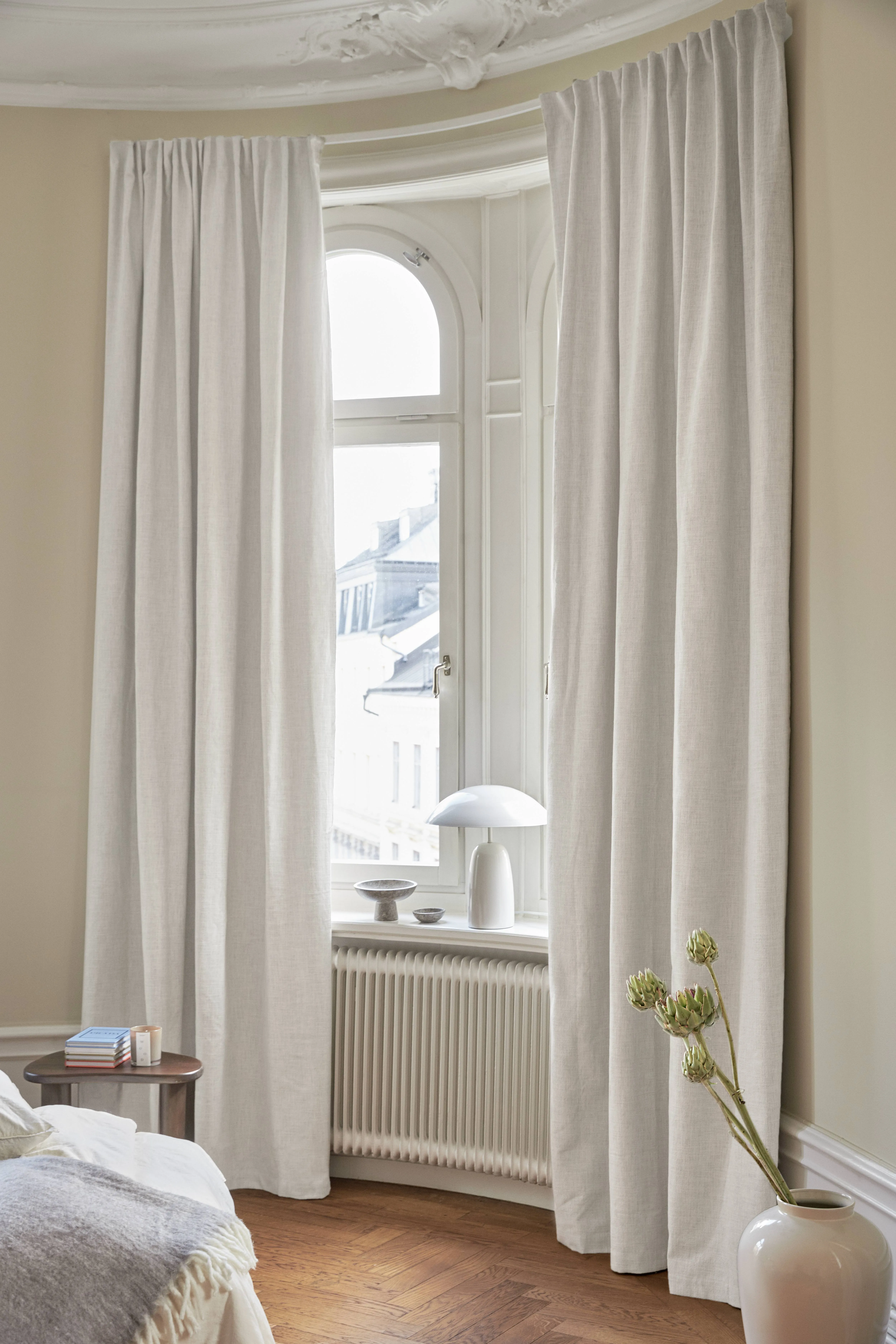 2-pack blackout curtain lengths - White - Home All | H&M GB