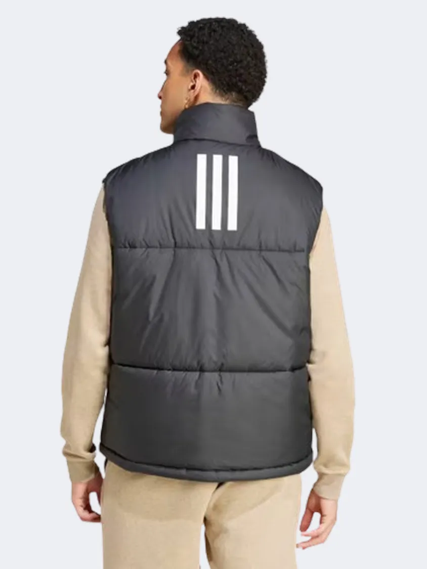 Adidas Basic 3S Puffy Men Sportswear Vest Black