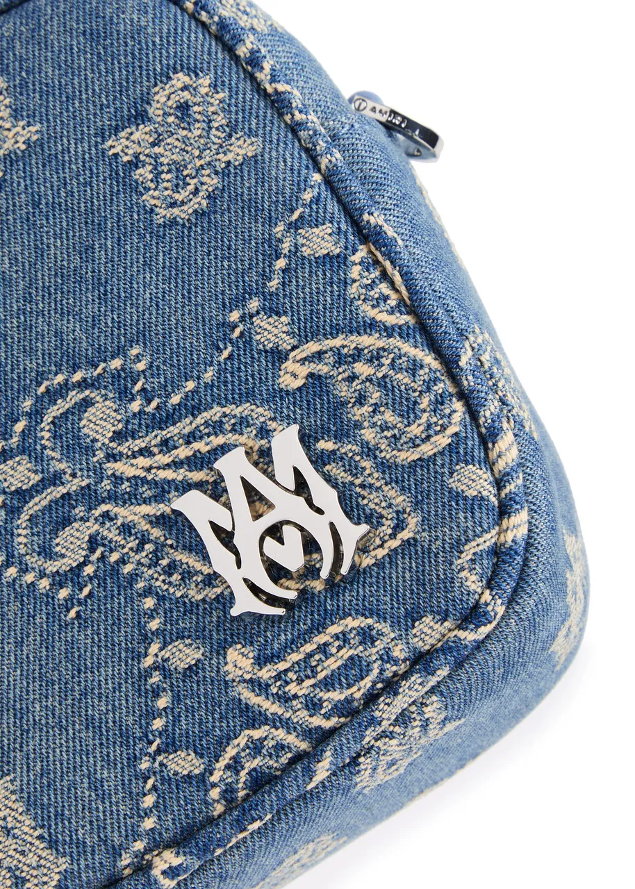 AMIRI Jacquard denim camera bag -                         -                     -                