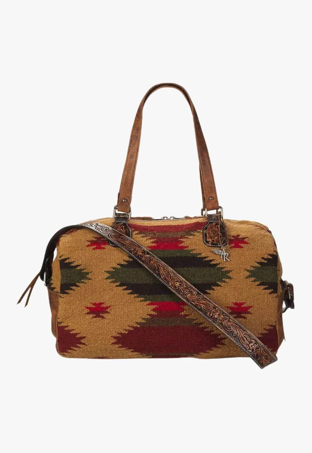 Angel Ranch Womens Aztec Blanket Duffle Bag