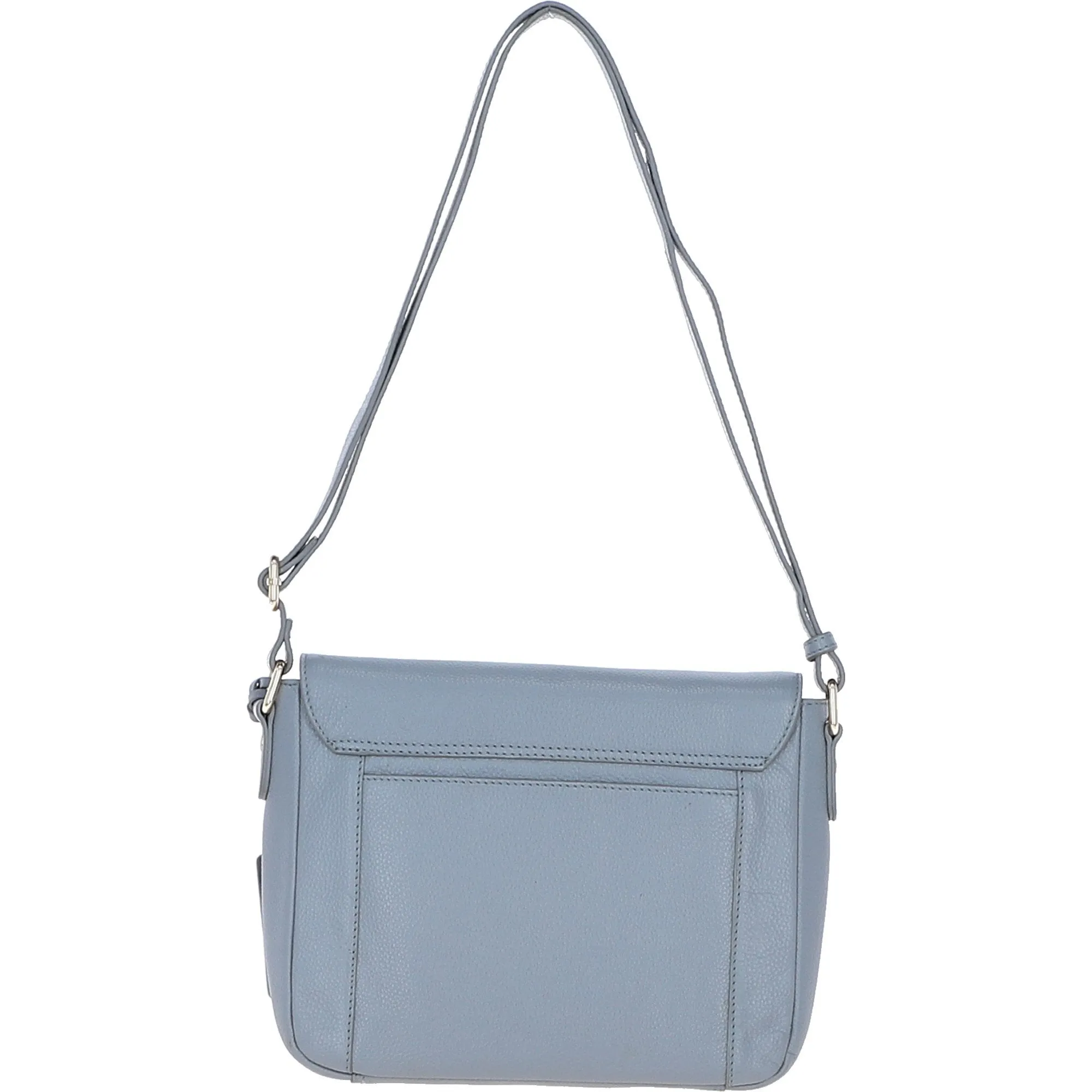 Ashwood Crossbody Bag with Contemporary Zip Detail for Women Grey: ELA 1766