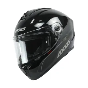 Axxis Draken Plain Helmet - Black