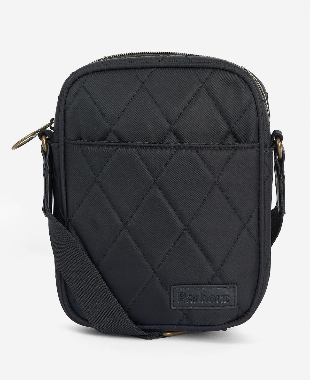 Barbour Quilt Cross Body Bag Black