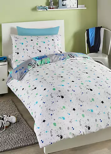 Bedlam Gamer Glow in the Dark Duvet Cover Set | Kaleidoscope