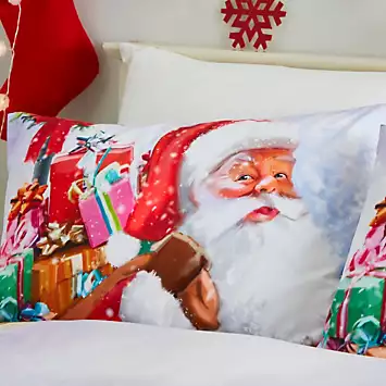 Bedlam Santa & Snowy Duvet Cover Set | Kaleidoscope