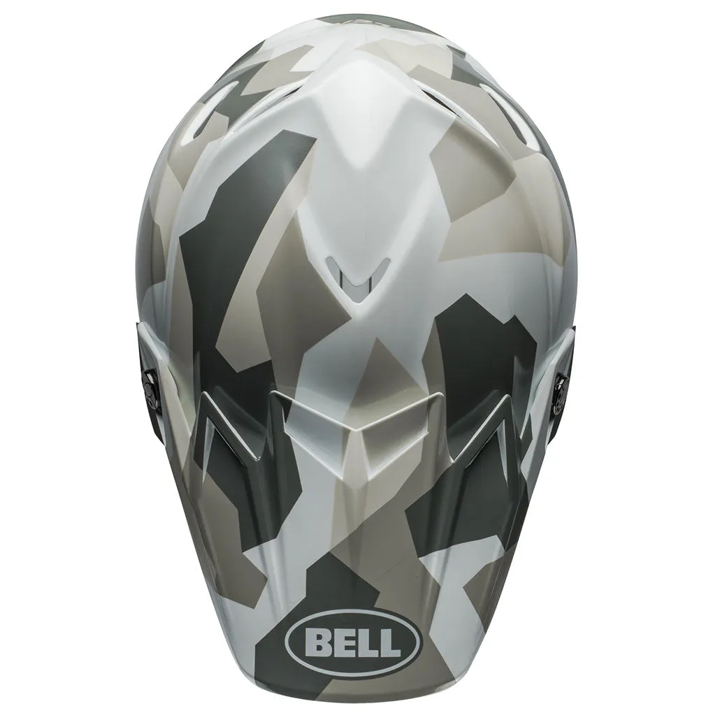 Bell - Moto-9S Flex Rover White Camo Helmet