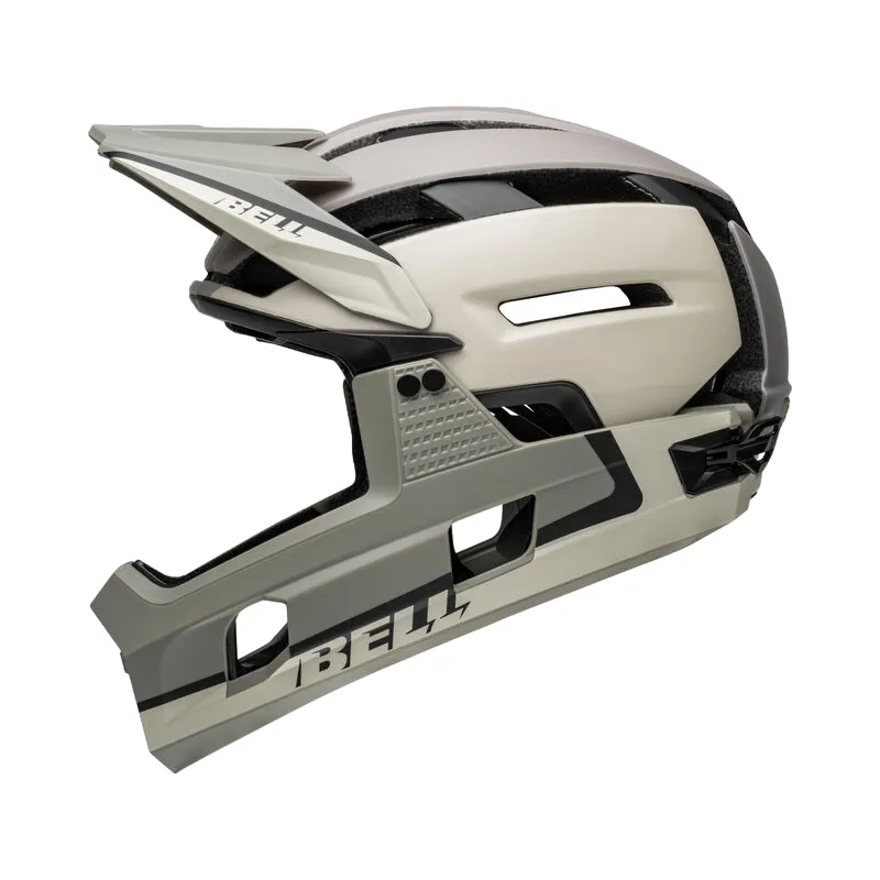 Bell Super Air R Spherical Full Face Helmet - Matt Cement-Gray