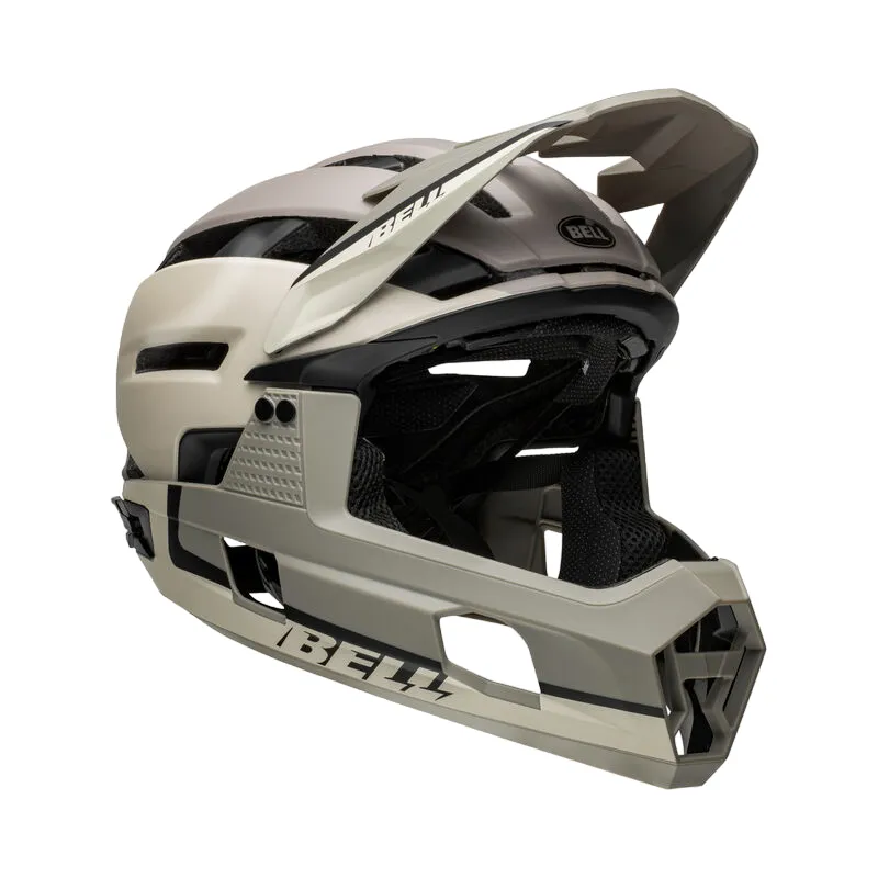 Bell Super Air R Spherical Full Face Helmet - Matt Cement-Gray