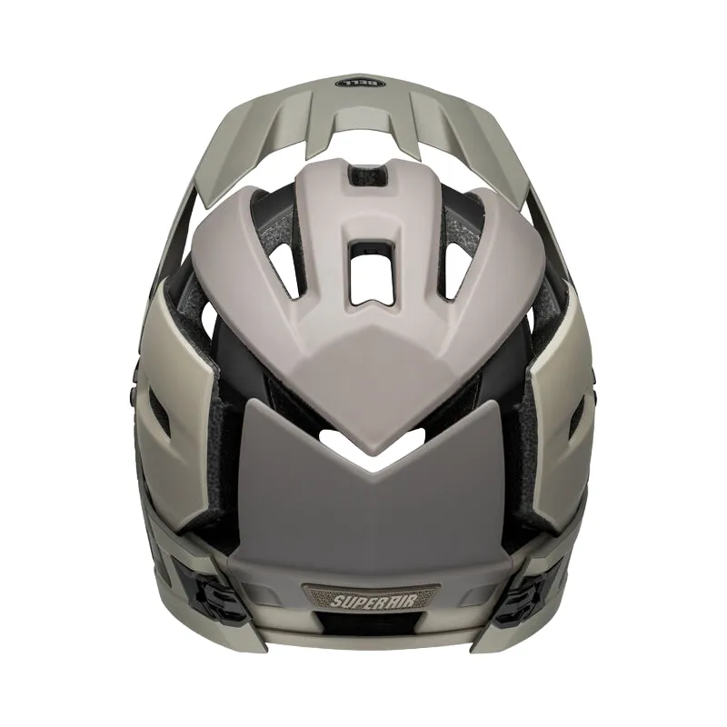 Bell Super Air R Spherical Full Face Helmet - Matt Cement-Gray