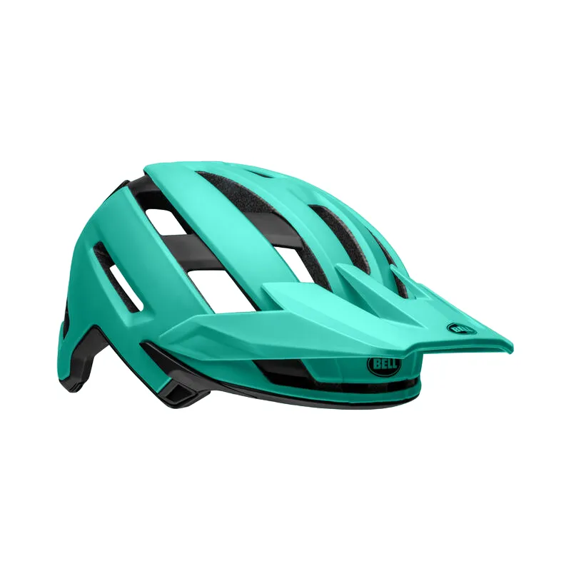 Bell Super Air R Spherical Full Face Helmet - Matt Turquoise-Black