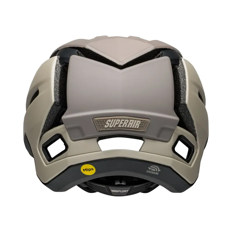 Bell Super Air Spherical MTB Helmet - Matt Cement Gray