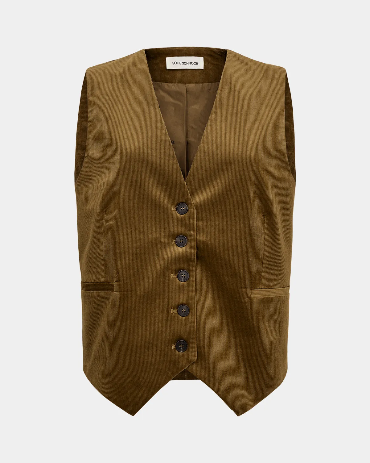 BELMASW VEST - Mustard