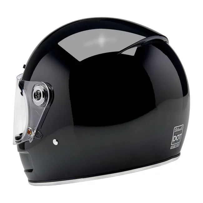 BILTWELL GRINGO SV HELMET GLOSS BLACK