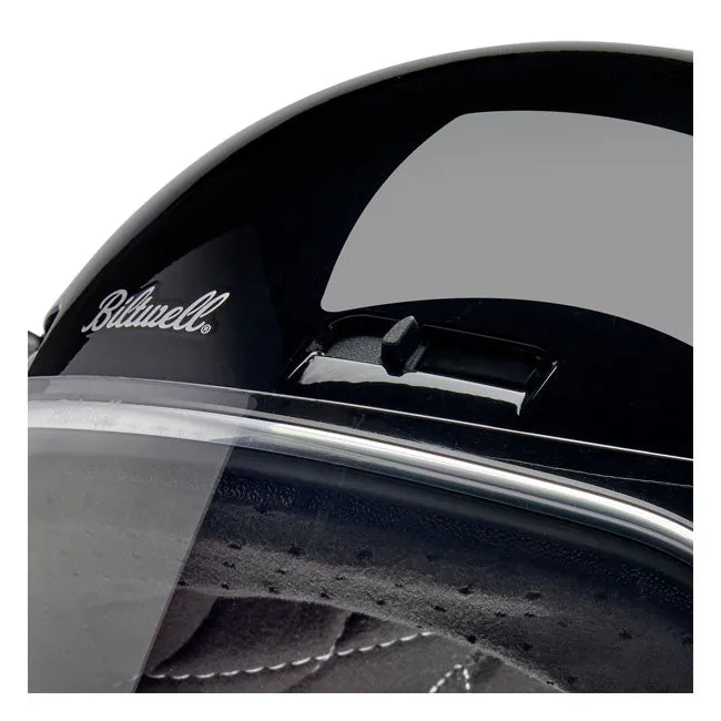 BILTWELL GRINGO SV HELMET GLOSS BLACK