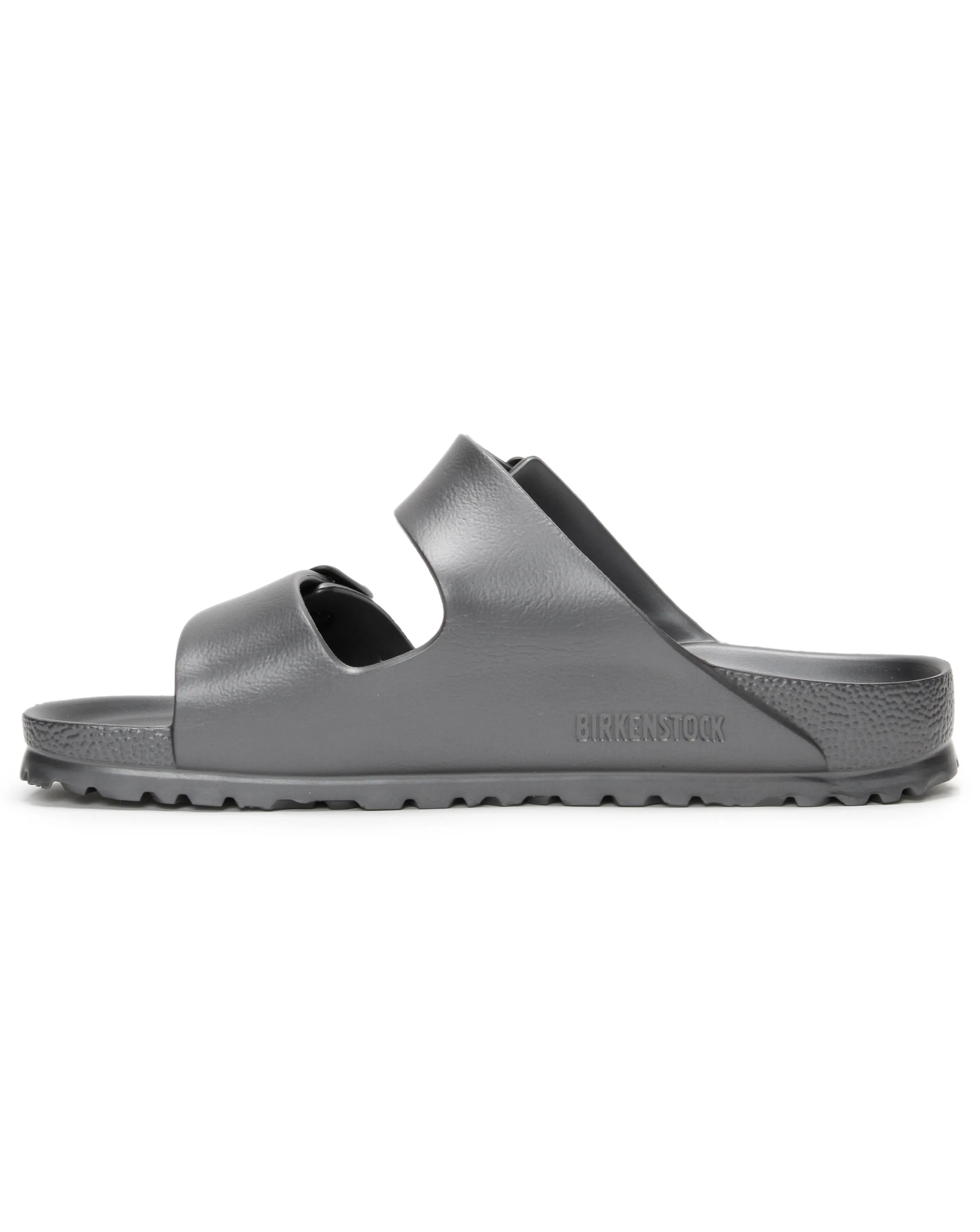 Birkenstock Arizona EVA Anthracite Two Bar Mules Narrow Width | Simply Be