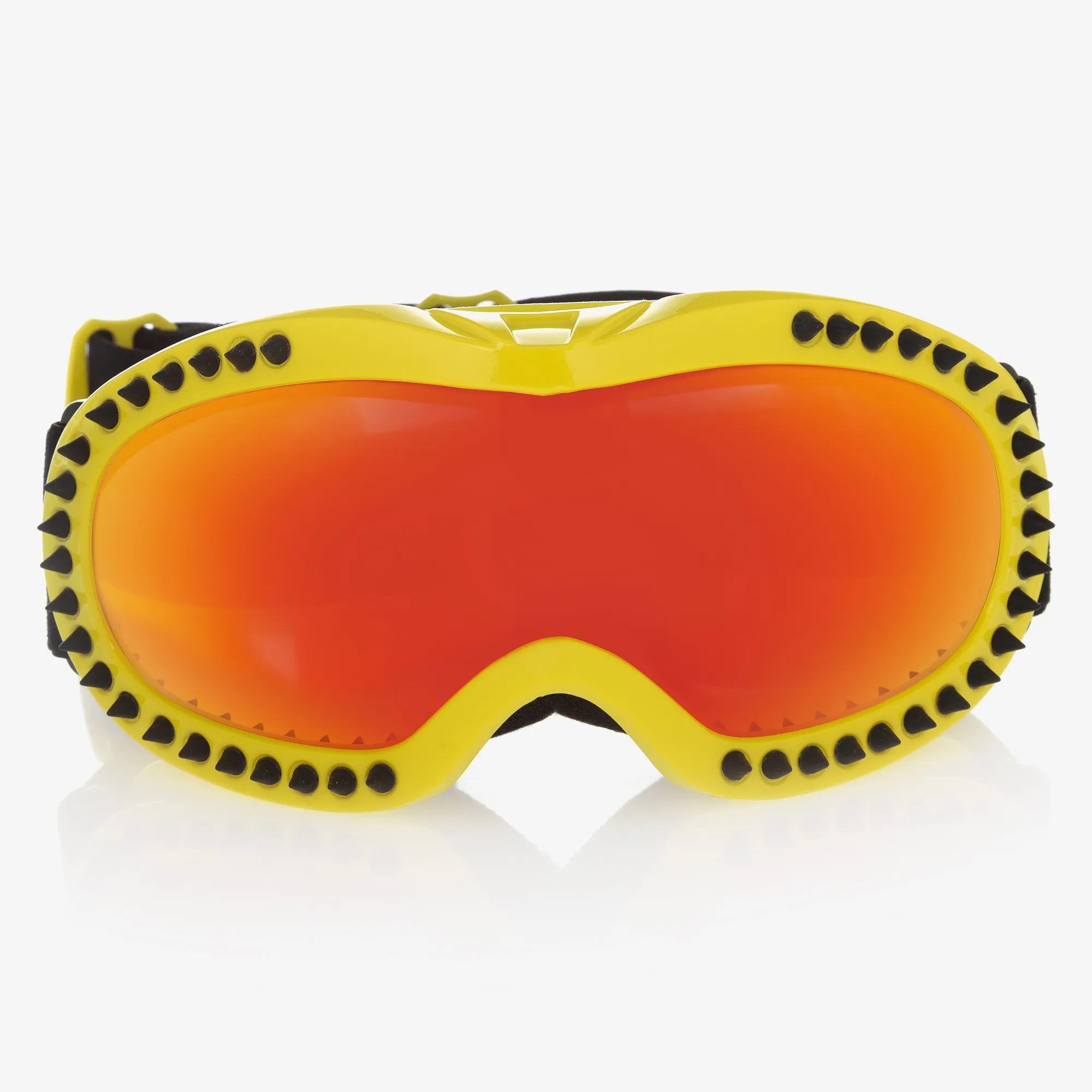 Black & Yellow Ski Goggles