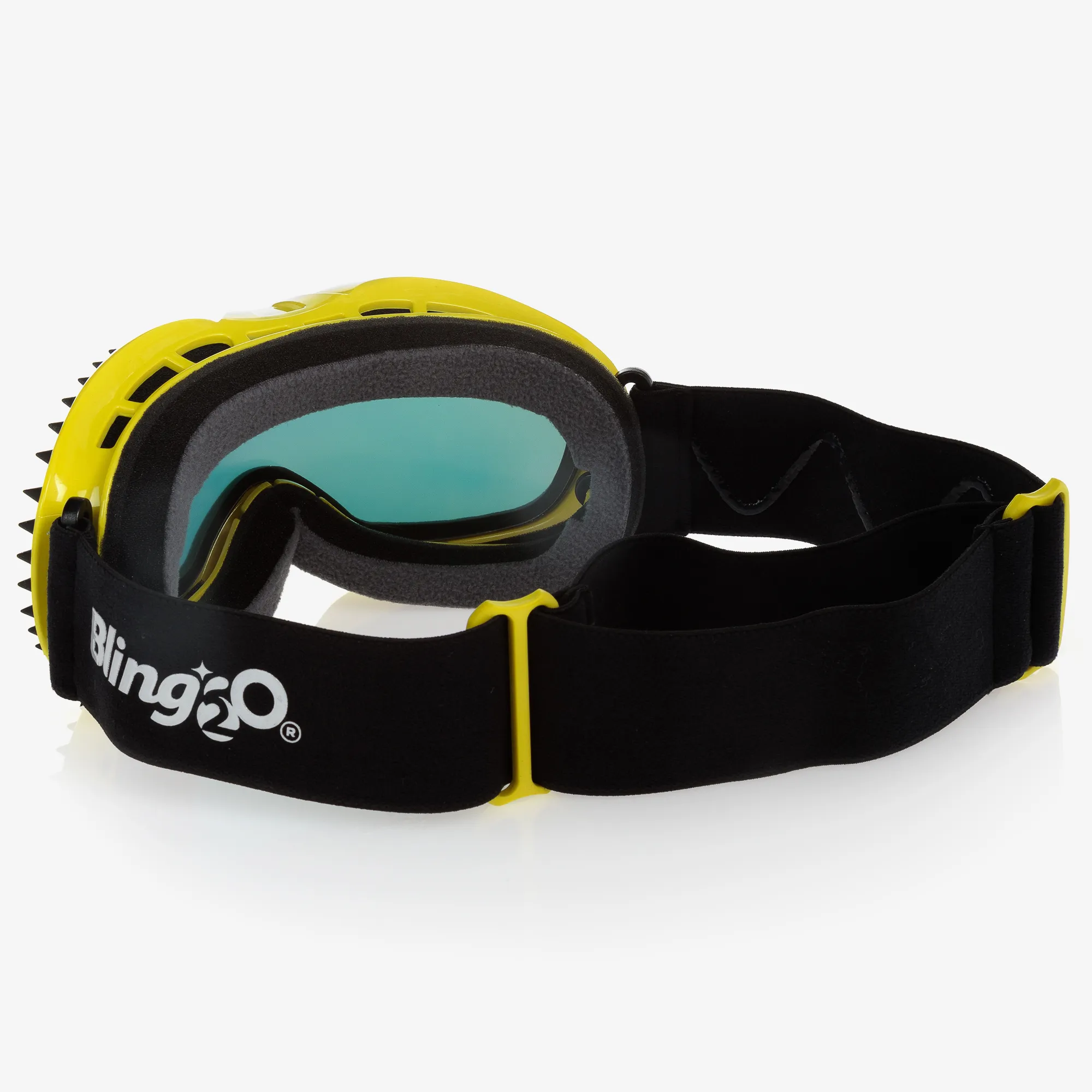 Black & Yellow Ski Goggles