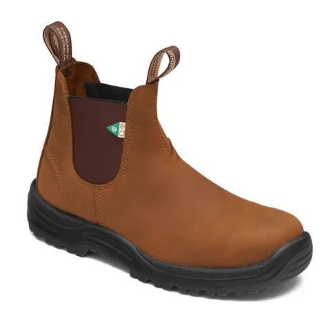 Blundstone Unisex  Work & Safety Boot 164 - Crazy Horse Brown