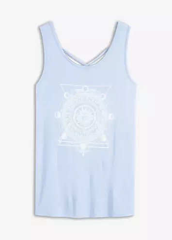 bonprix Sleeveless Mandala Tank Top | Grattan