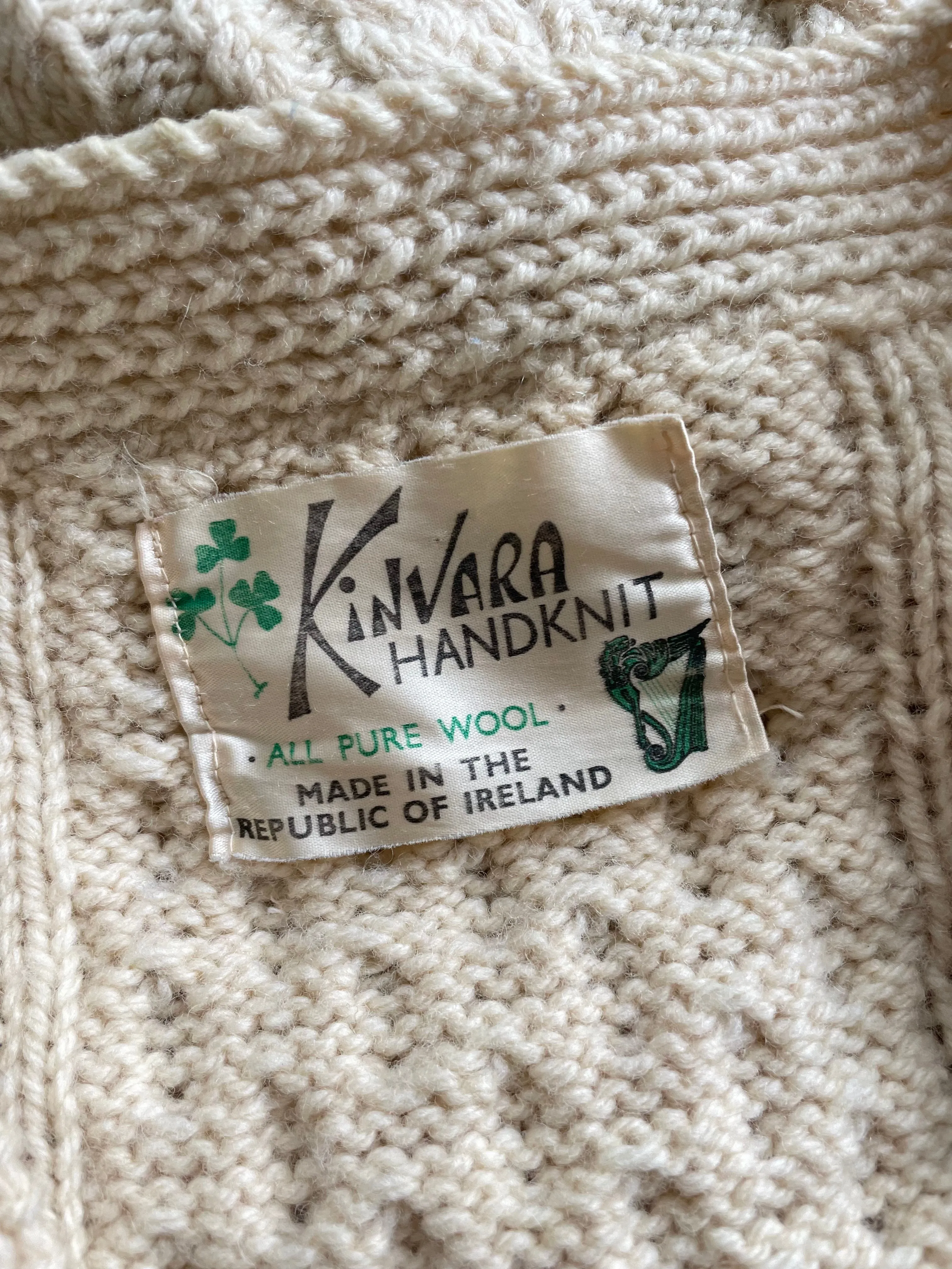 Brackloon Irish Wool Cardigan