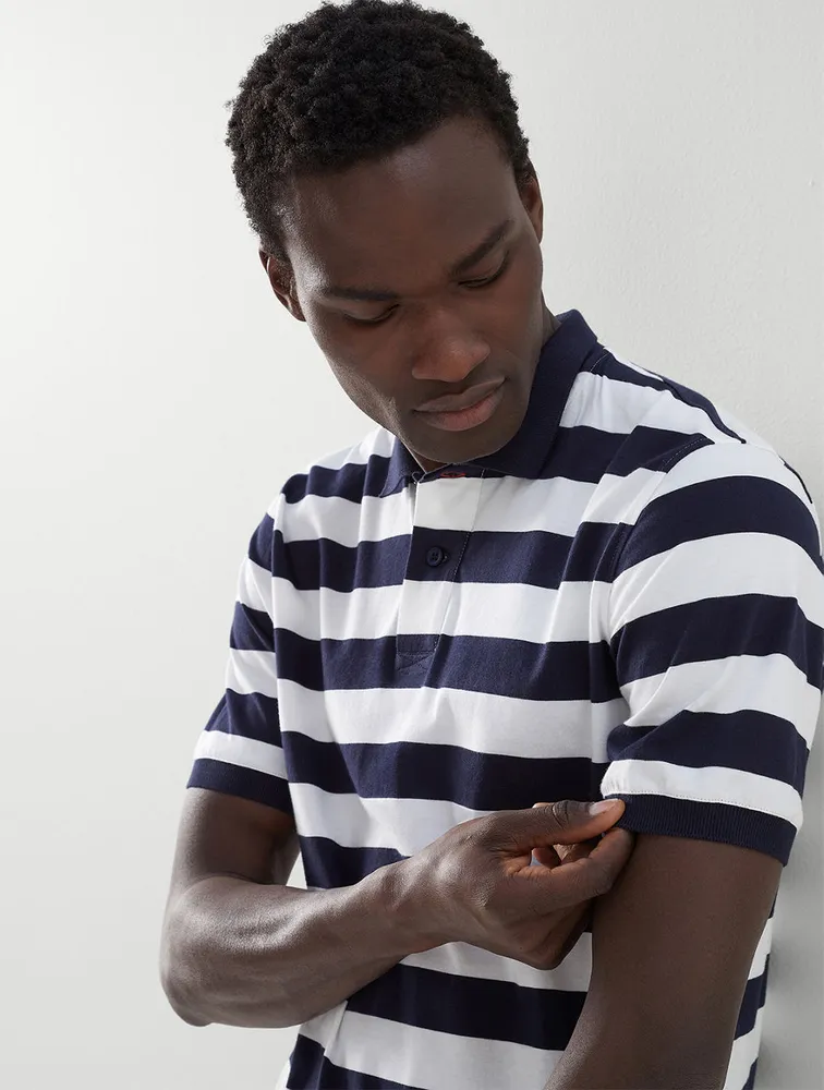 BRUNELLO CUCINELLI Striped Polo Shirt