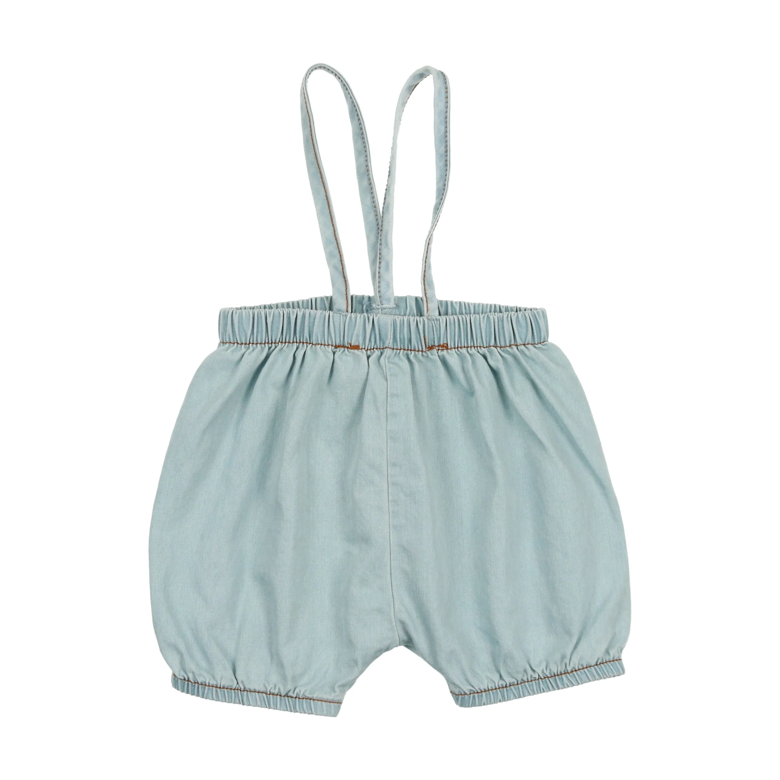 Bubble Suspender Shorts