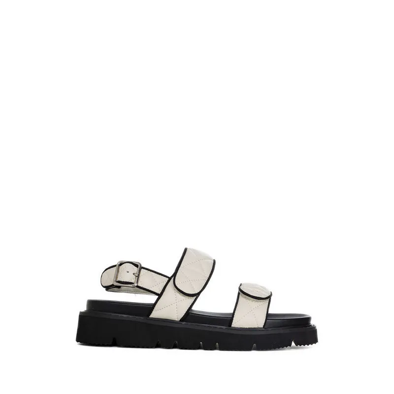 BX109-WHT Sandals - White