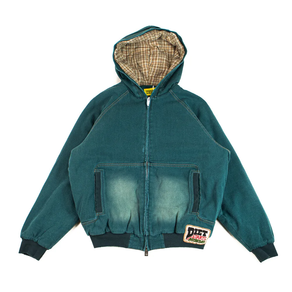 Canvas Twin Needle Jacket (Pine)