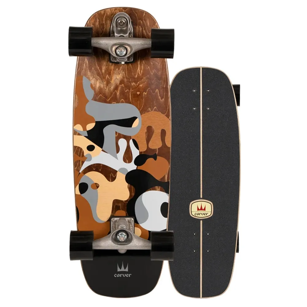 Carver Skateboards 27.5" Grey Ray With C7