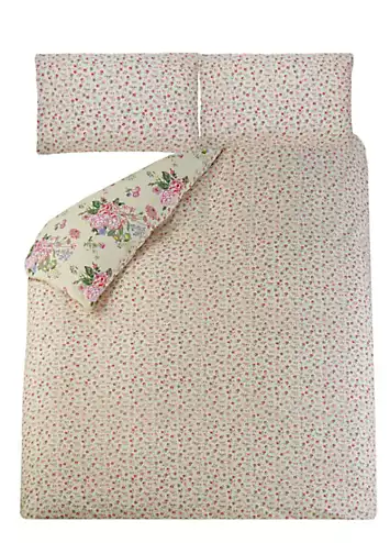 Cath Kidston Floral Fields 100% Cotton Percale 180 Thread Count Duvet Cover Set | Kaleidoscope