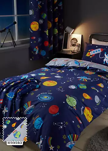 Catherine Lansfield Kids Lost In Space Duvet Cover Set | Kaleidoscope