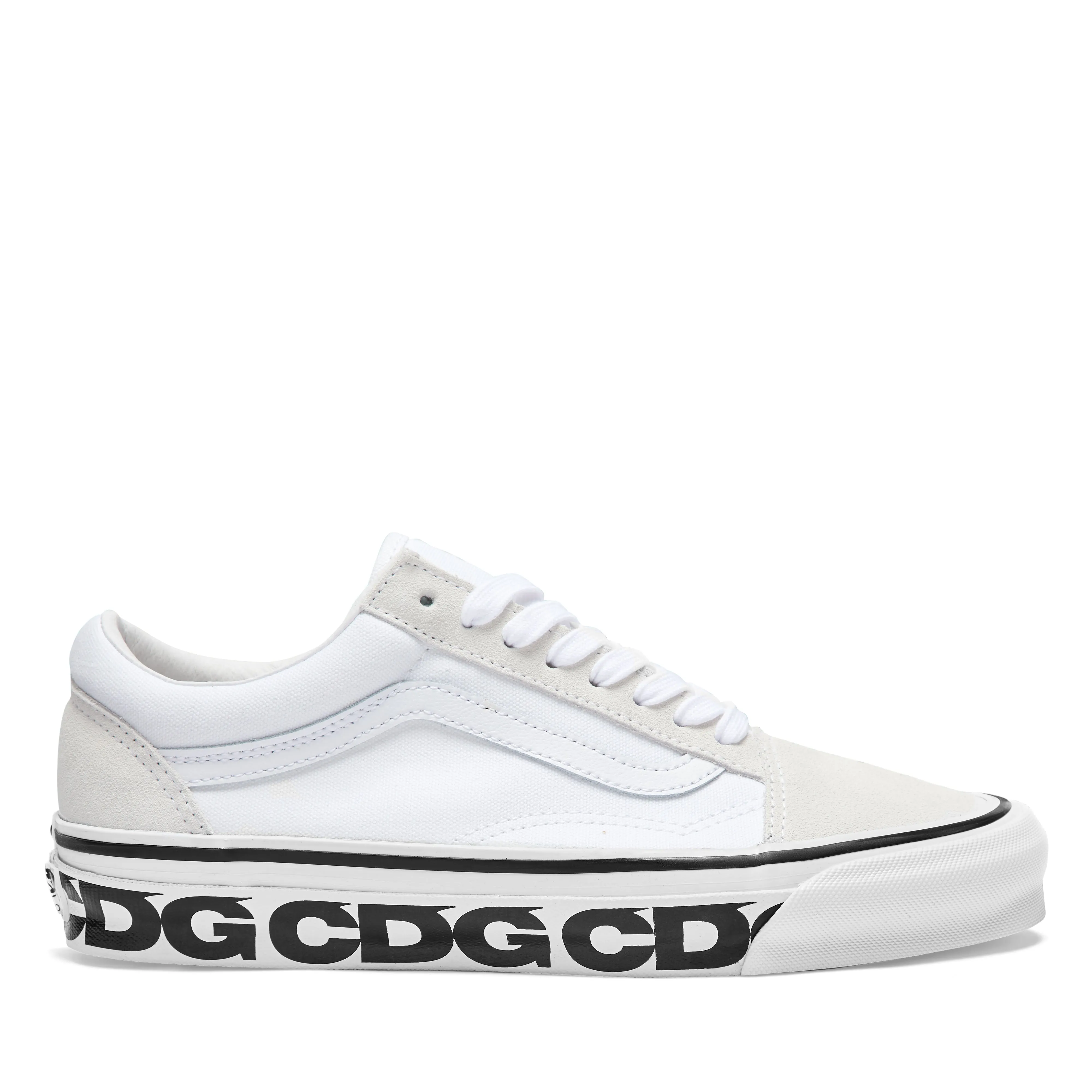 CDG Vans Old Skool LX  White