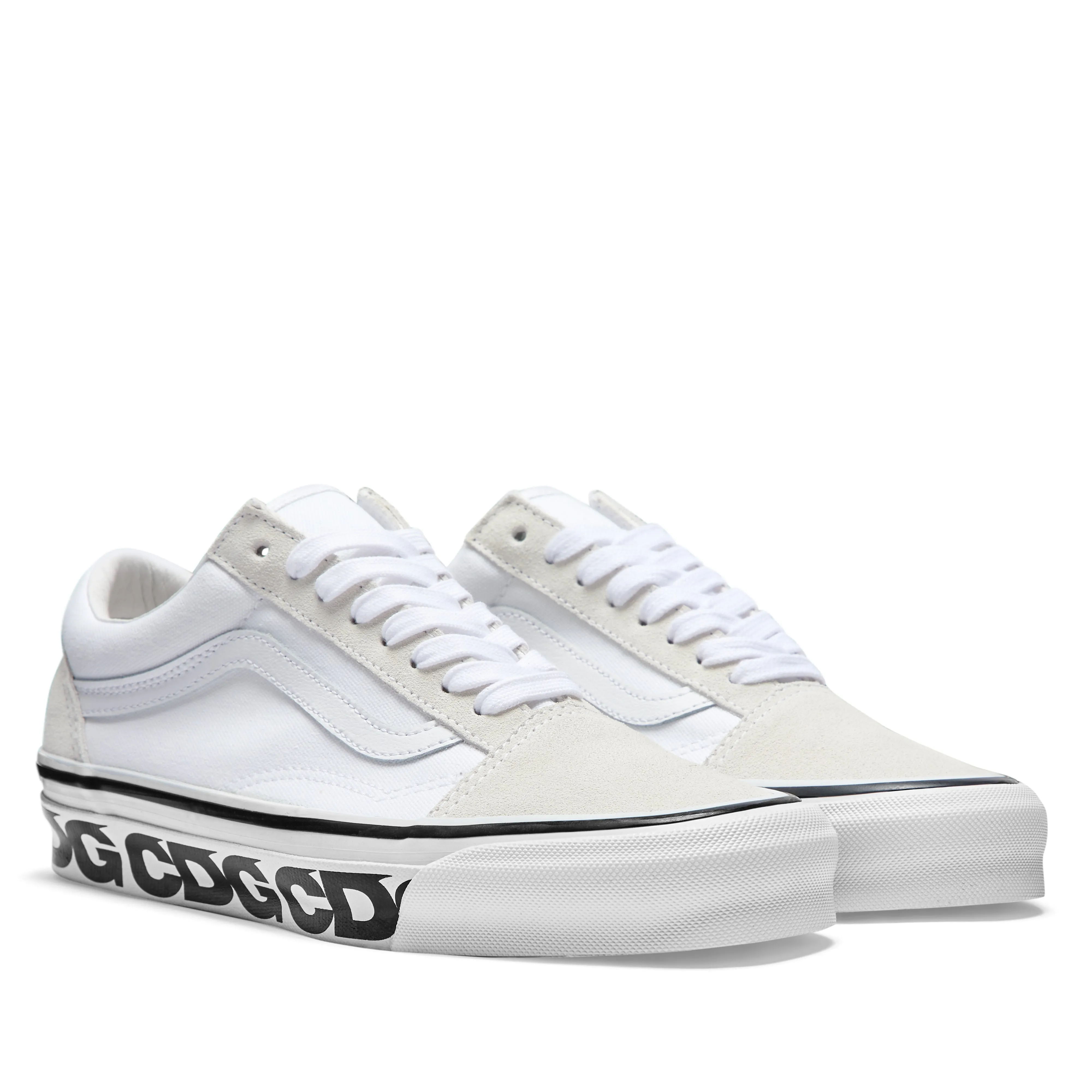 CDG Vans Old Skool LX  White