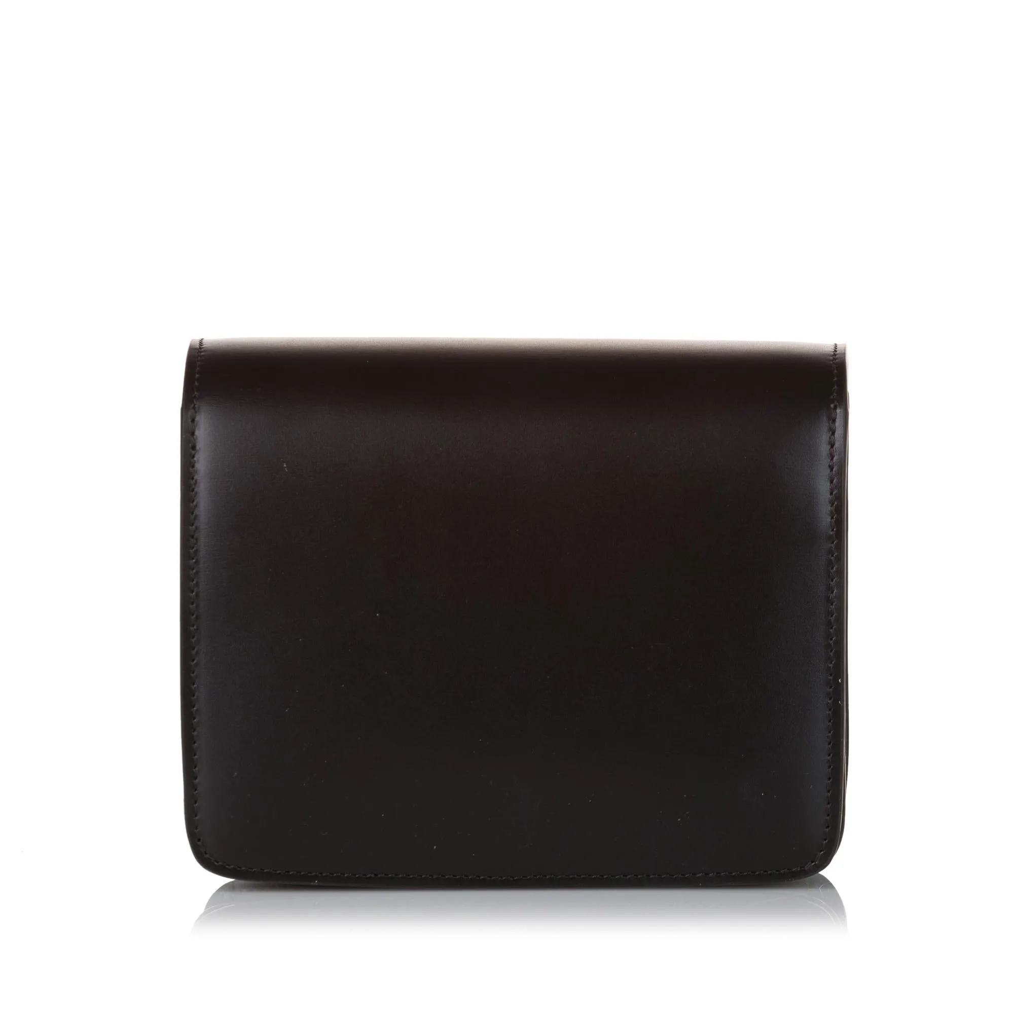 Celine Classic Box Small Leather Crossbody Bag (SHG-xZ7ige)