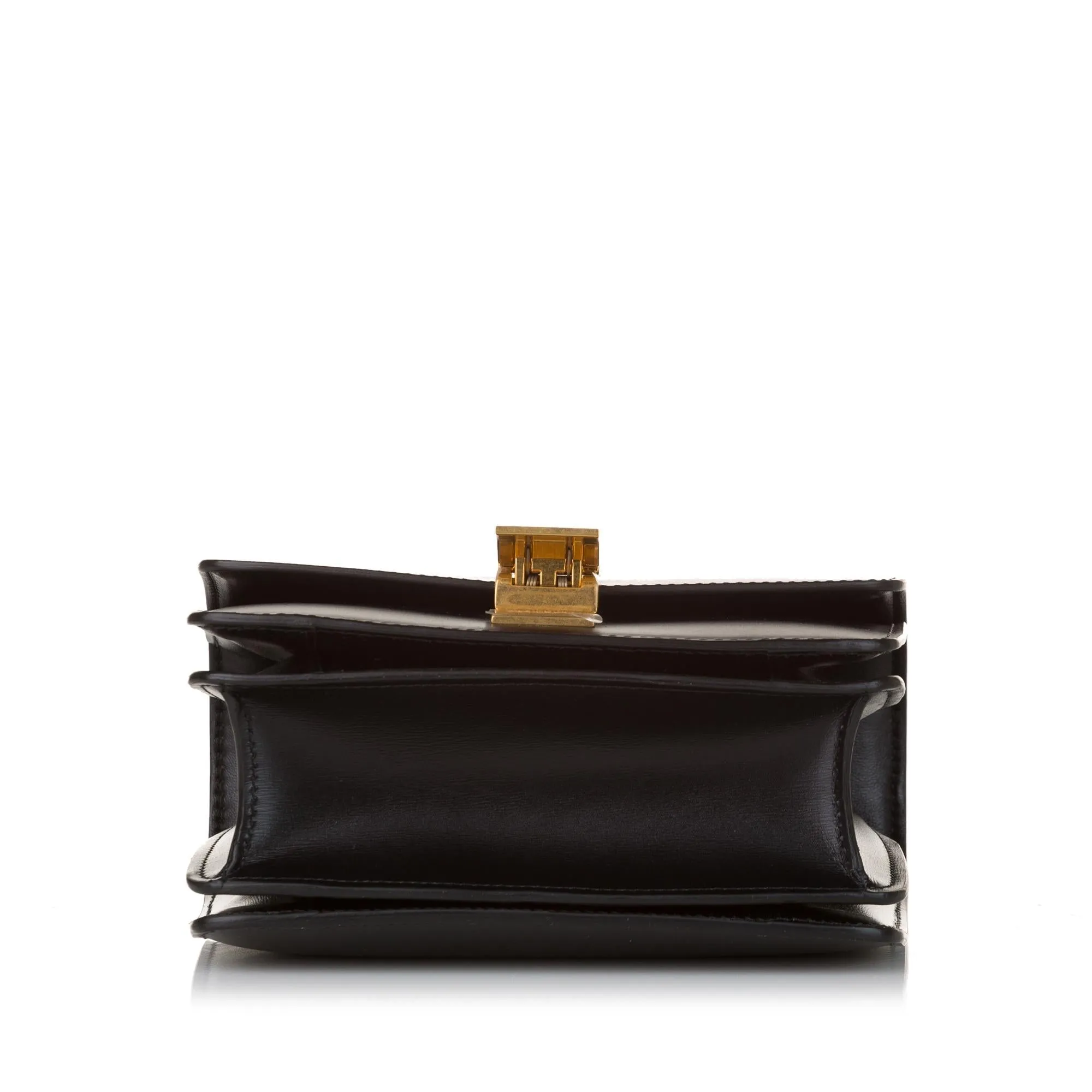 Celine Classic Box Small Leather Crossbody Bag (SHG-xZ7ige)