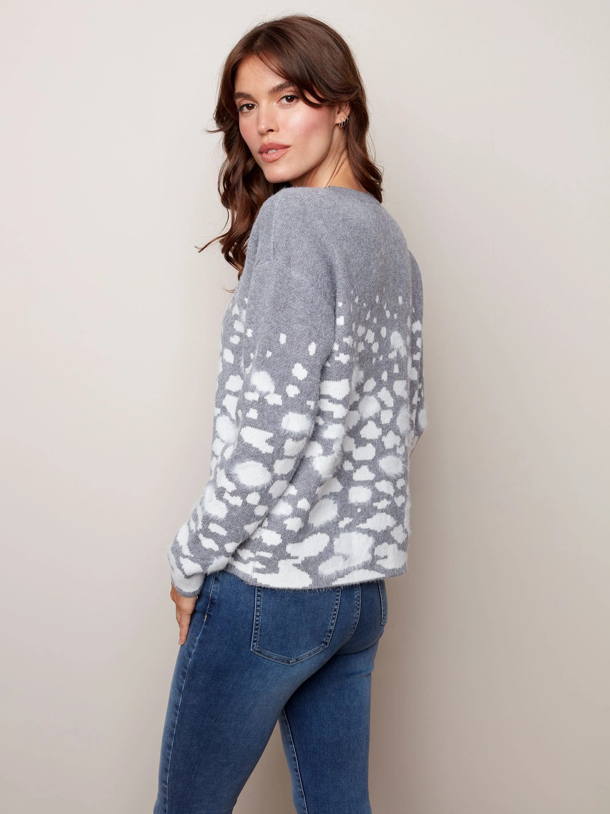 Charlie B Fuzzy Cloud Sweater