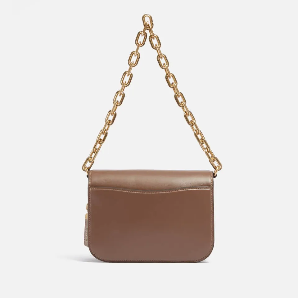 Coach Idol Luxe Leather Shoulder Bag