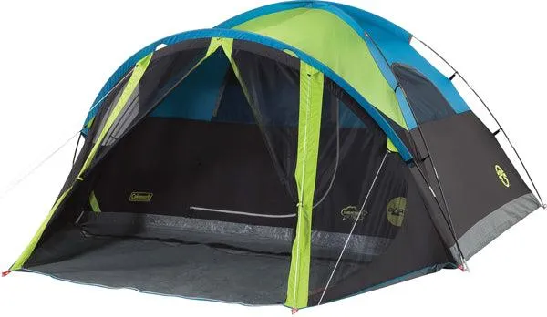 Coleman Carlsbad Dome Tent W/ - Screen Room 4 Person 9'x7'x4'!