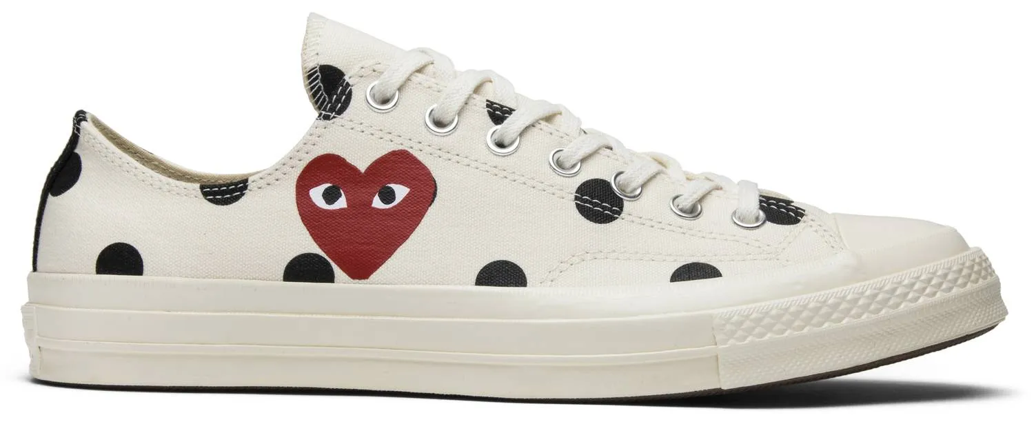 Converse Chuck Taylor 70’s x Comme Des Garcon Polka Dot White