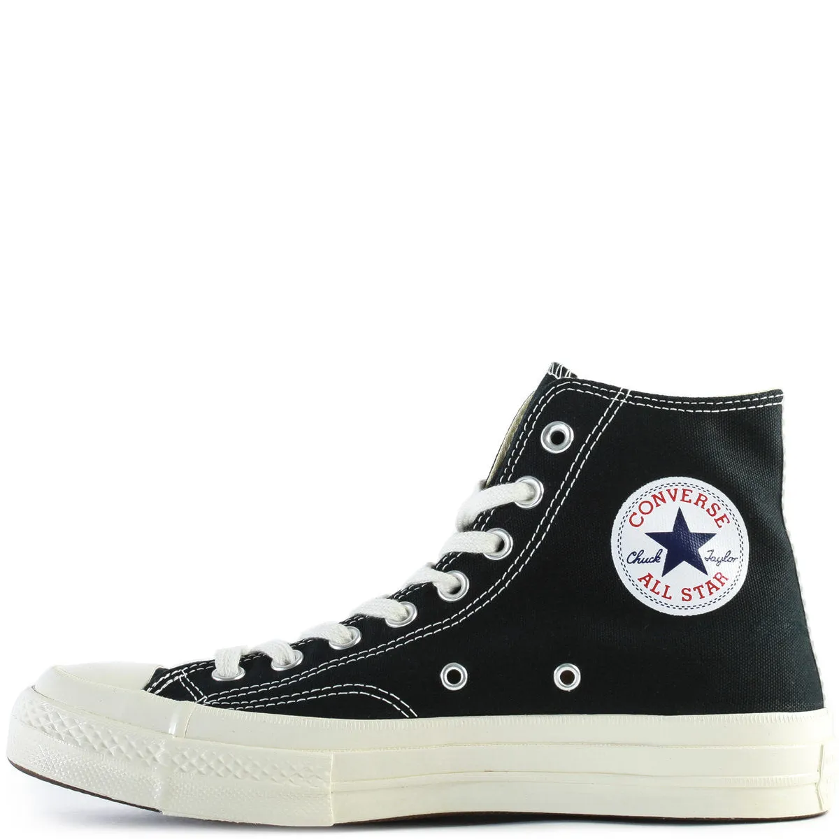 CONVERSE X COMME DES GARCONS PLAY Chuck Taylor High Black - Black AZ-K112-001-1