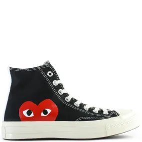 CONVERSE X COMME DES GARCONS PLAY Chuck Taylor High Black - Black AZ-K112-001-1