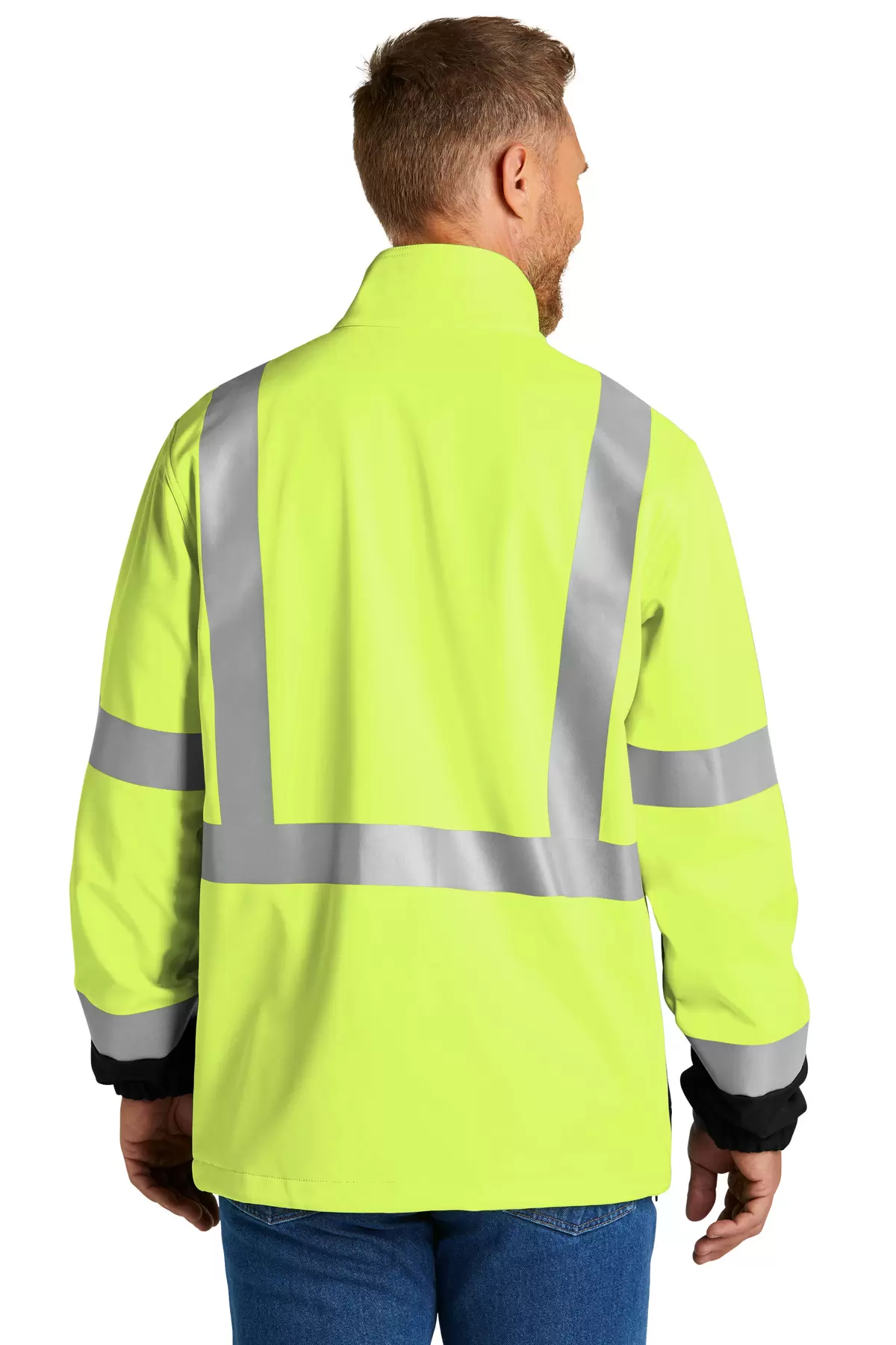 Cornerstone CSJ503 CornerStone   ANSI 107 Class 3 Soft Shell Jacket SKU: CSJ503