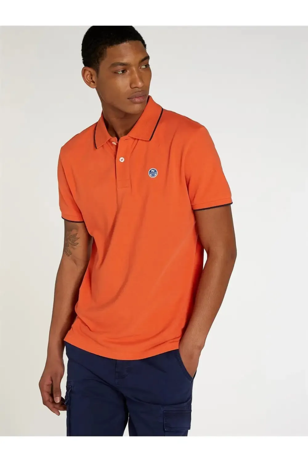 Cotton Pique Polo Shirt