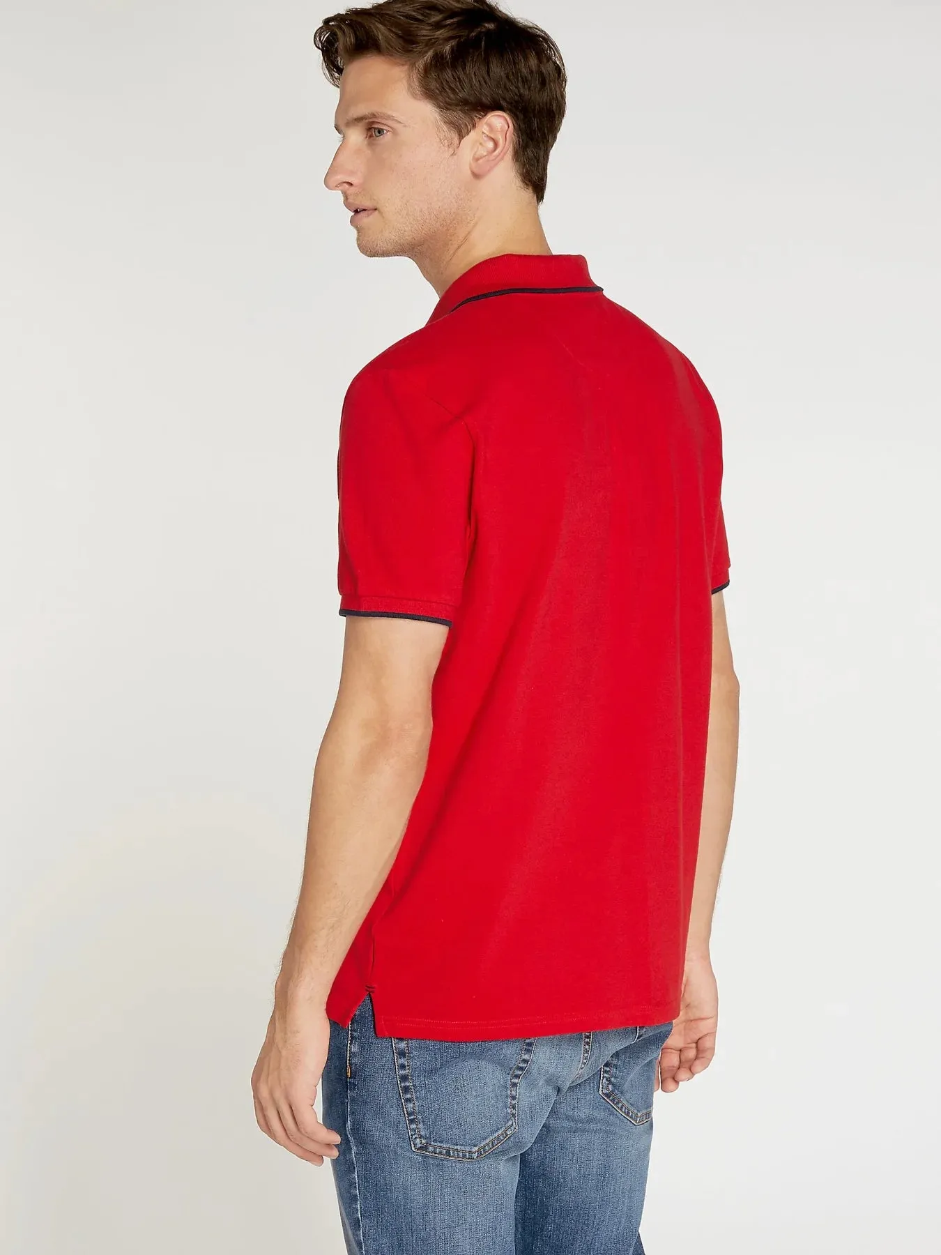 Cotton Pique Polo Shirt