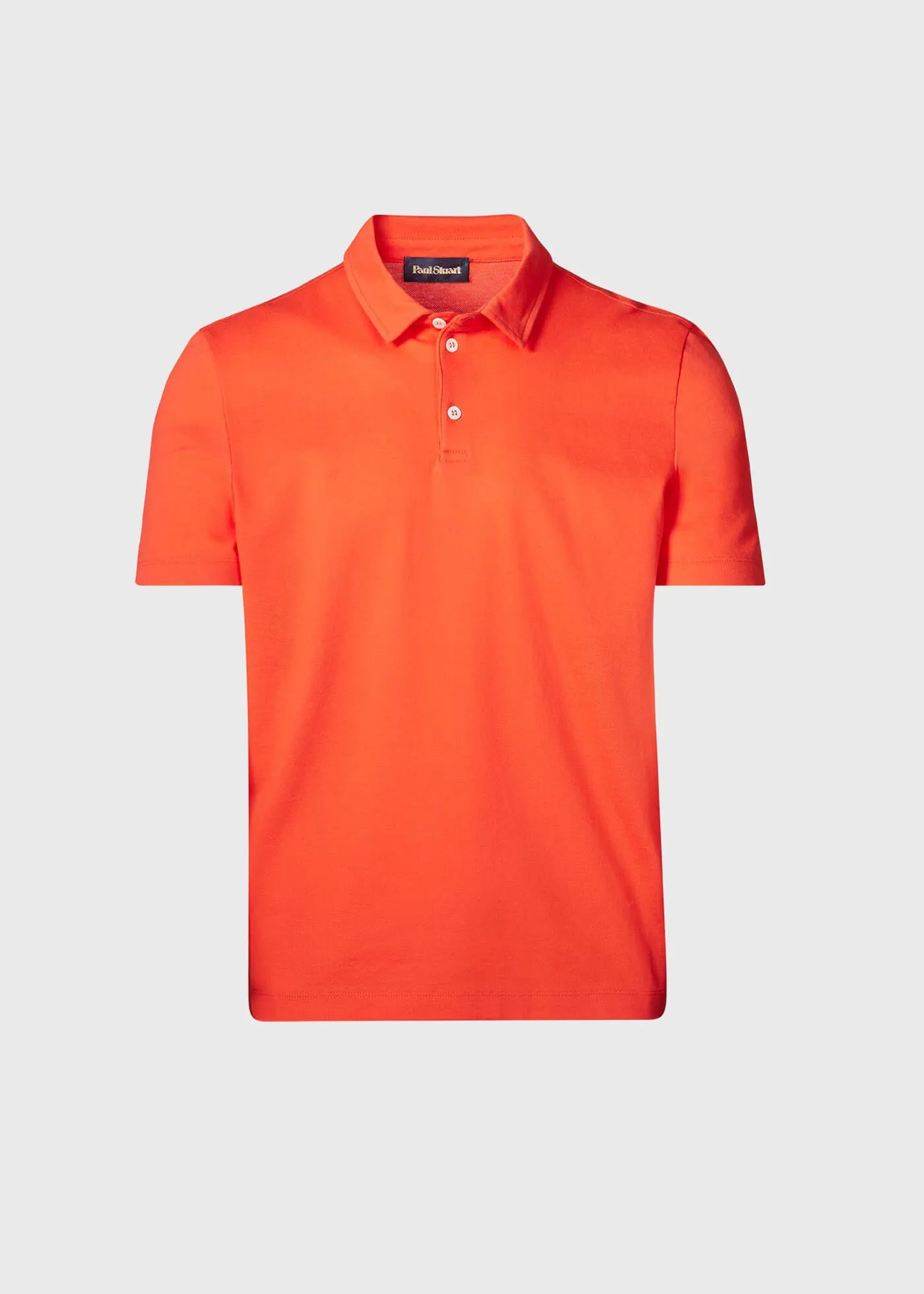 Cotton Pique Short Sleeve Polo