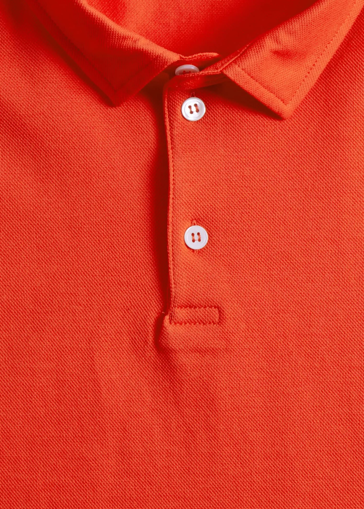 Cotton Pique Short Sleeve Polo