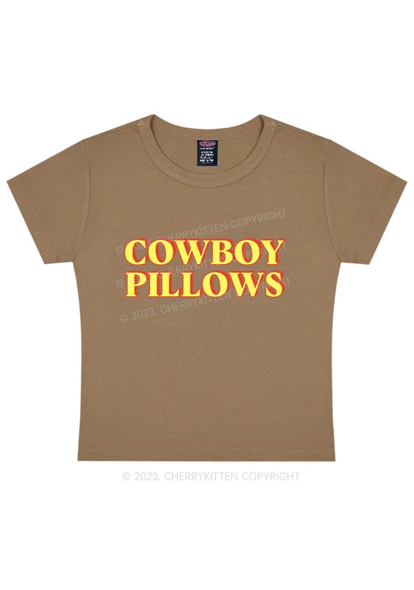 Cowboy Pillows Y2K Baby Tee Cherrykitten