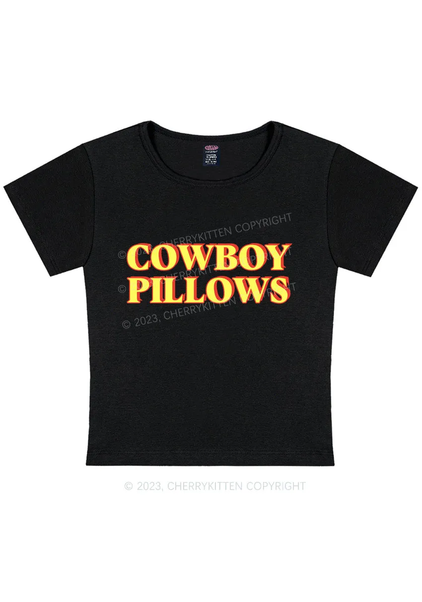 Cowboy Pillows Y2K Baby Tee Cherrykitten