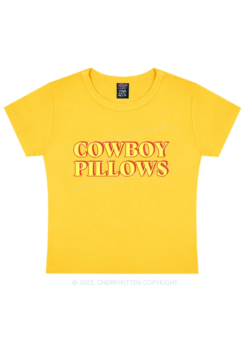 Cowboy Pillows Y2K Baby Tee Cherrykitten