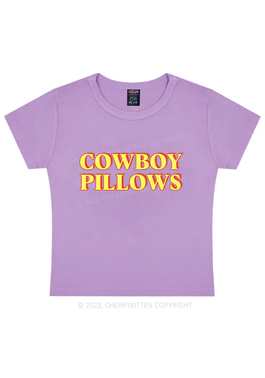 Cowboy Pillows Y2K Baby Tee Cherrykitten